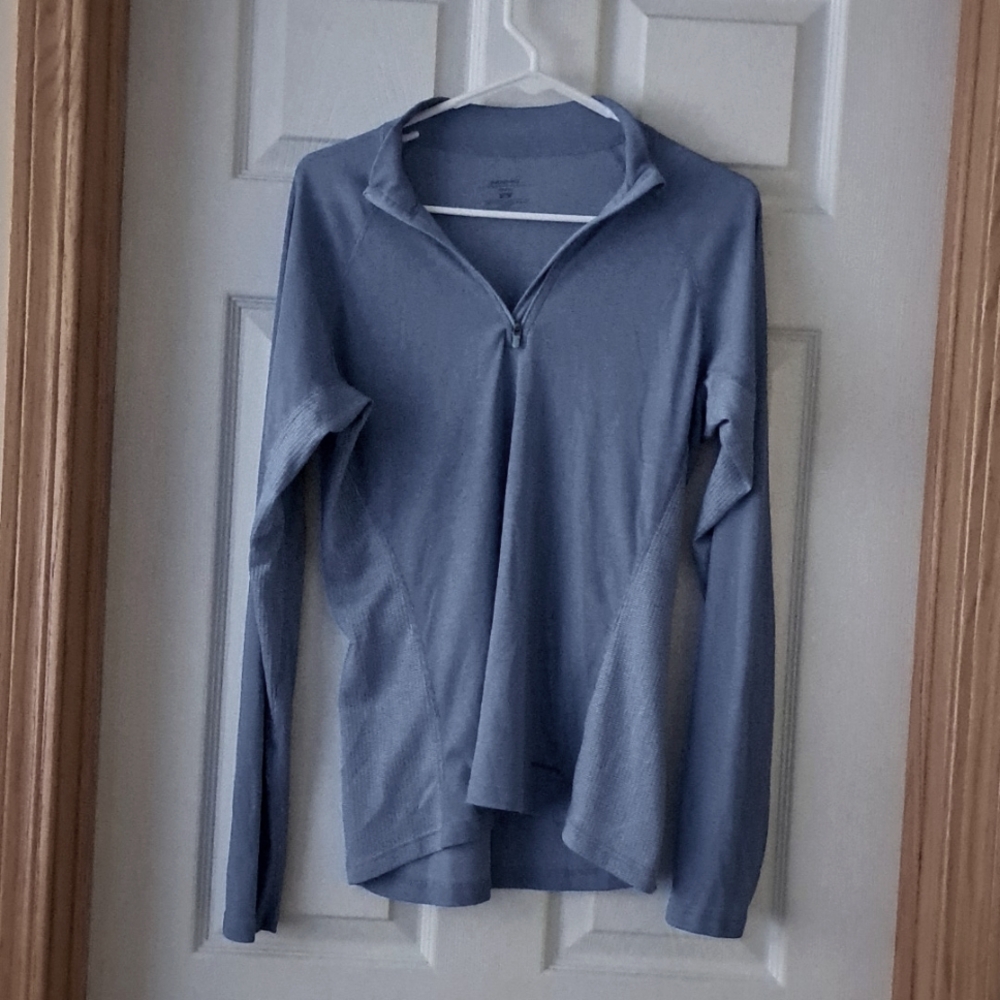 Patagonia Women's 1/4 Zip Blue Base Layer Style 44860F7 Size XL